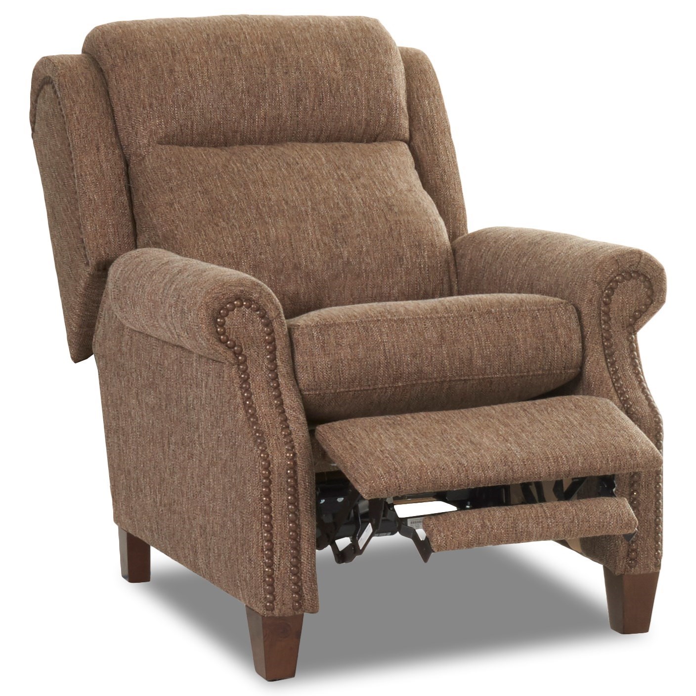 Klaussner Gateway 52118 PHLRC Traditional Power High Leg Recliner with